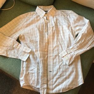 Nautical Wrinkle-Resistant Long Sleeve Dress Shirt